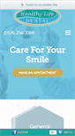 Mobile Screenshot of healthylifedentalcare.com